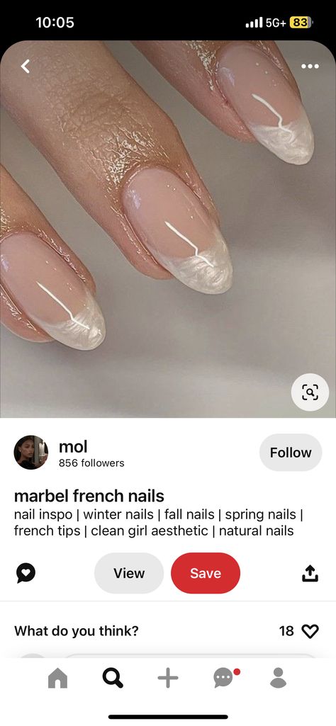 Mother Of Pearl Nails, Pearl Nails, Mother Of Pearl, Beauty Hacks, Nails, Makeup, Hair, Beauty, Make Up