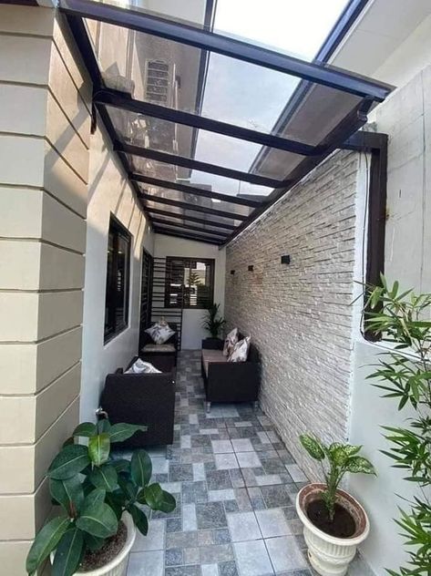 Courtyard Design, Home Exterior Makeover, Back Porch Ideas Covered, House Extension Design, Home Garden Design, Back Porch Ideas, Patio Interior, House Outside Design, Terrace Design