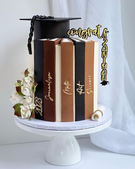 College Graduation Cakes, Graduation Party Cake, Graduation Decorations, Graduation Cakes, Party Cakes, Graduation Party, Cake Decorating, Pastel, Pasta