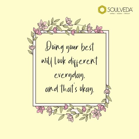 It’s okay. So what if today wasn’t your best. There’ll always be a tomorrow for doing things differently. #soulveda #doingyourbest #beyourbest #wellbeing #mentalwellbeing #mentalwellness #wellbeingwisdom #wellbeingjourney #dobettereveryday #dobetterbebetter #wellness #giveyourbest #giveyourbesteveryday #mentalhealth #mentalhealthmatters Doing Your Best, Mental Health Matters, Do Your Best, Mental Wellness, What If, Always Be