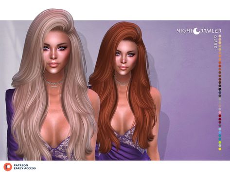 Sims Love, 4 Hairstyles, Sims 4 Cheats, Mod Hair, Sims 4 Game Mods, Sims 4 Dresses, Sims Four, Sims4 Clothes, Sims Hair