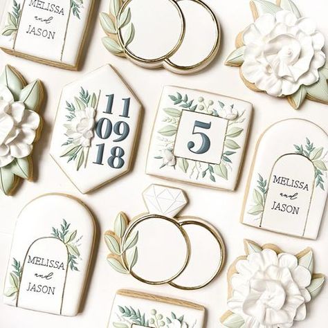 Blue Top Bakes (@bluetopbakes) | Instagram profile Anniversary Cookies Decorated, Anniversary Sugar Cookies, 50th Anniversary Cookies, Cookies Design, Handmade Cookies, Anniversary Cookies, 50 Anniversary, Decorating Cookies, 10th Wedding Anniversary