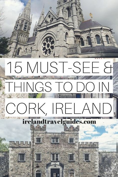 15 Things To Do In Cork City, Ireland | Cork Ireland | Ireland travel guides | Ireland travel tips | Ireland travel ideas | Cork travel destinations | Cork travel ideas #cork #europe #ireland #travel Vacation Logo, Ireland City, Cobh Ireland, Travel Ireland Tips, Ireland Cork, Ireland Travel Tips, Ireland Road Trip, Ireland Itinerary, Ireland Travel Guide