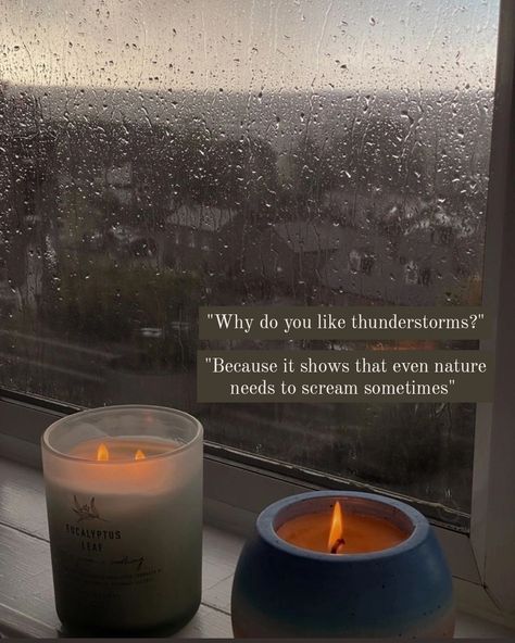 Candles night rain window cozy Rain And Books Quotes, Candle Quotes Love, Rain Book Quotes, Reading Books Aesthetic Captions, Coffee At Night Quotes, Night Rain Quotes, Cozy Night Quotes, Rain On Window Aesthetic, Window Captions