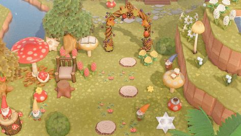 Acnh Garden, Gnome Village, Town Ideas, Garden Gnome, Gnome Garden, Fall Autumn, Animal Crossing, Art Inspiration, Art