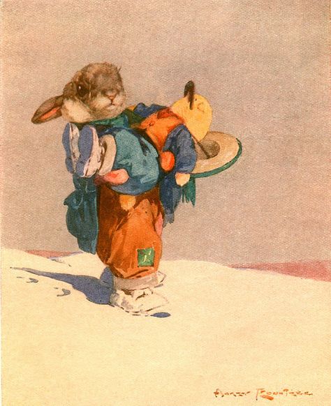 ART & ARTISTS: Harry Rountree - part 5 Harry Rountree, Children Book Illustration Watercolor, Old Children's Books, Blog Art, Animal Antics, Art Et Illustration, Adventures In Wonderland, Animal Books, Childrens Illustrations