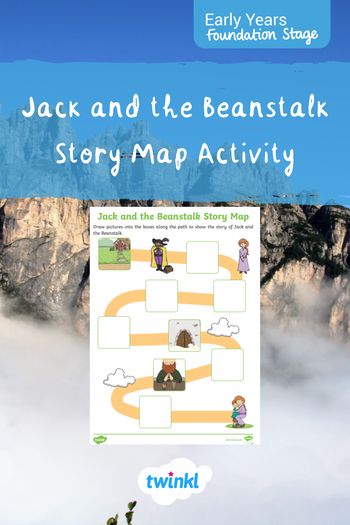 Transport your class to the fairytale world with this fantastic resource. A great way to engage children with sequencing a story is through story mapping. Children will enjoy this Jack and the Beanstalk sequencing activity and will be encouraged to use language from the story, sequence the events and describe the characters and objects that Jack encounters on his journey. Jack And The Beanstalk Story, Story Mapping, Fairytale World, Sequencing Pictures, Early Years Foundation Stage, Sequencing Cards, Map Activities, Sequencing Activities, Jack And The Beanstalk