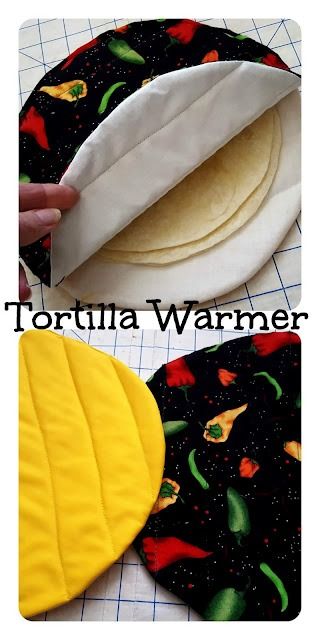 Tortilla Warmer Tutorial - Created Homemade Tortilla Warmer Pattern, Fat Quarter Projects, Tortilla Warmer, Sew Sweetness, Costura Diy, Beginner Sewing Projects Easy, Leftover Fabric, Sewing Projects For Beginners, Sewing For Beginners