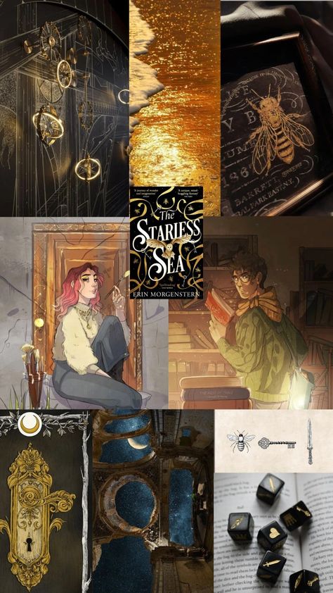 The Starless Sea Tattoo, A Starless Sea, Starless Sea Aesthetic, The Starless Sea Book, The Starless Sea Fanart, Starless Sea Book, The Starless Sea, Kindle Wallpaper, Book Motivation