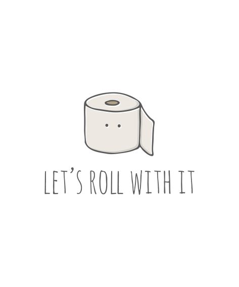 Love puns? Check out our punny artwork! #Pun #Puns #Punny #Funny #Happy #Cute #Fun #Joke #DadJoke #Humor #PickupLine #Cheesy #Corny #ToiletPaper #TissuePaper #TP #Toilet #LetsRollWithIt #LetsDoIt #GoAhead #MakeItHappen #GoWithIt #Bathroom #Dirty #Poop #DooDoo #Poo #Poop #PlayOnWords #Wordplay #Novelty #CutePunArt #PunnyArtwork #Myndfart Funny Whiteboard Drawings, Sushi Puns, Love Notes For Him, Motivation For Kids, Punny Jokes, Punny Puns, Office Notes, Panda Tattoo, Office Works