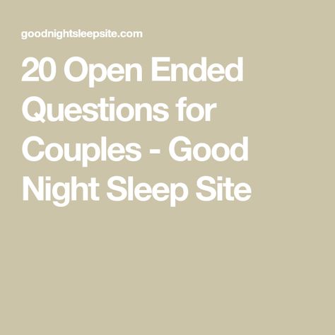 How To Ask Open Ended Questions, Open Ended Questions Therapy, Open Ended Questions For Couples, Partner Questions, Deep Conversation Starters, Questions For Couples, Newsletter Names, Deep Conversation, Open Ended Questions