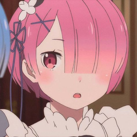 Ram Re Zero, Ram And Rem, Pink Hair Anime, Rich Art, Glowing Art, Popular Anime, Re Zero, 애니메이션 캐릭터, Game Character