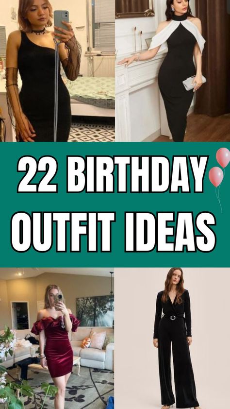 Your 22nd birthday is a special milestone, and what better way to celebrate than with a fabulous outfit? Whether you’re planning a night out, a cozy gathering, or something in between, finding the perfect outfit can make your day even more memorable. From chic dresses to trendy casual looks, here are 22 outfit ideas that will help you celebrate in style. 22 Birthday Outfit, 22 Birthday Outfit Ideas, 22nd Birthday Outfit, 22 Outfit Ideas, Elegant Office Wear, Birthday Outfit Ideas, 22 Birthday, Cozy Gathering, Daily Outfit Inspiration