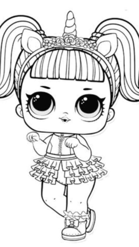 Lol Dolls Drawing, Lol Picture, Doll Coloring Pages, Lol Coloring Pages, Emoji Coloring Pages, Happy Birthday Coloring Pages, Lol Doll, Baby Coloring Pages, Gratis Printables