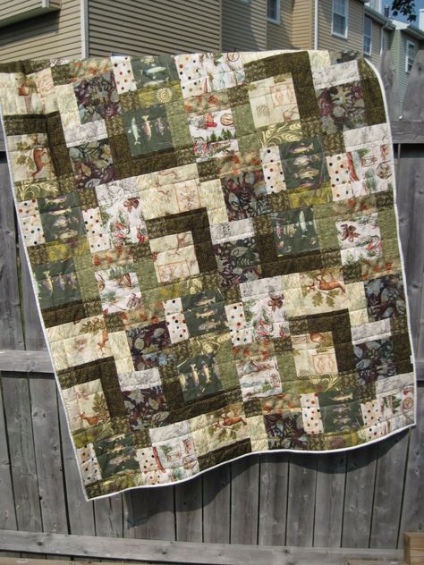 Garden Quilt Pattern, Camo Quilt, Wildlife Quilts, Disappearing 9 Patch, 9 Patch Quilt, Quilt Modernen, Fat Quarter Quilt, Cabin Quilt, Stone Garden