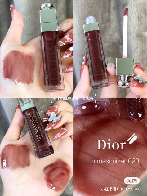 Dior Addict Lip Maximizer, My Music Taste, Dior Lip, Dior Addict Lip, Makeup Accesories, Gloss Labial, Dope Makeup, Natural Make Up, Music Taste