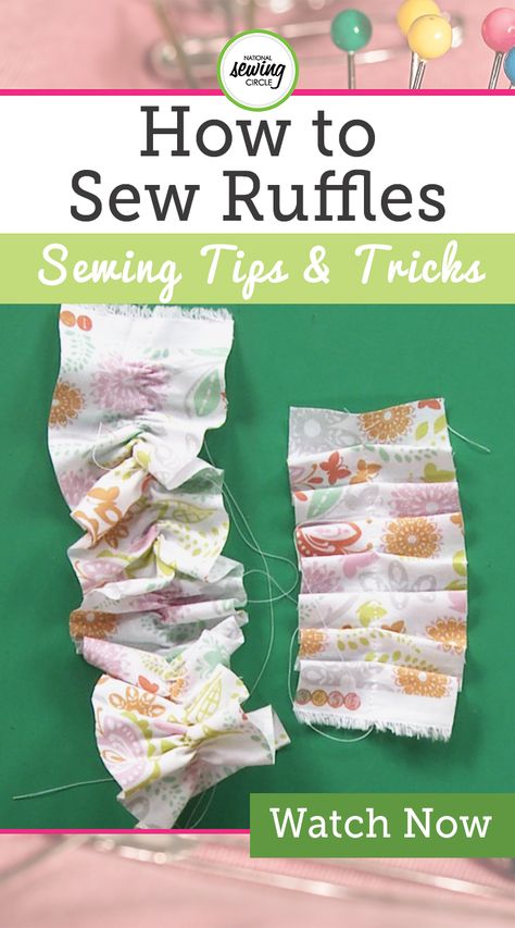 Sew Ruffles, Sew Tips, Fat Quarter Projects, Sewing Tips And Tricks, Bunny Treats, Diy Sac, Sewing Circles, Beginner Sewing, Beginner Sewing Projects Easy