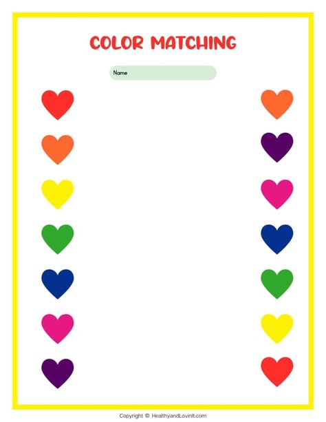 Colour Matching Printable Free, Pre K Matching Worksheets, Color Match Worksheets For Preschool, Kindergarten Matching Worksheets, Activity Sheet For Preschoolers, Color Practice Worksheet, Matching Type For Kindergarten, Pre Schooler Worksheet Colors, Color Matching Worksheet