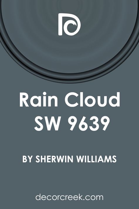 Rain Cloud by Sherwin Williams is a versatile paint with cool and warm tones, ideal for various interiors. Its muted gray with hints of blue and green evokes a stormy sky, creating a calming atmosphere. Suitable for modern, coastal, or Scandinavian styles, it acts as both a neutral backdrop and a statement color. Rain Cloud pairs well with natural materials and textures, offering a wide range of design possibilities. Sherwin Williams Rain, Calming Bedroom Colors, About Rain, Calming Bedroom, Stormy Sky, Rain Cloud, Rain Clouds, Materials And Textures, Modern Coastal