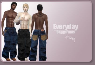 xMisakix Sims Downloads Sims 4 Baggy Pants, Baggy Clothes Men, Baggy Outfits Men, Gross People, Baggy Pants Men, Sims 4 Male Clothes, Sims 4 Traits, Sims 4 Body Mods, Male Clothes