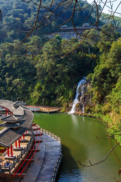 Longmen Shuidu Natual Resort, located in Zhenxing Village, Xixiangtang District, Nanning Nanning, Green City, Folk Song, Tourism, China, Water, Green, Quick Saves