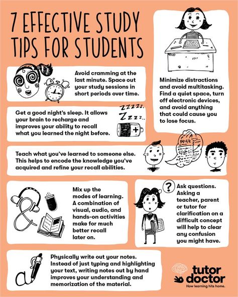 Have you ever sat down to review a lesson or prepare for a test, but realized that you are not learning or retaining information? You may need to adjust your study techniques! Here are our tips to help you retain more information while studying for more effective learning. How To Retain Information, Effective Studying, Good Study Habits, Study Strategies, Best Study Tips, Study Tips For Students, Effective Study Tips, Exams Tips, Study Techniques