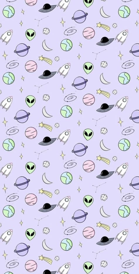 Alien Wallpaper Aesthetic, Aliens Wallpaper, Alien Tumblr, Alien Patterns, Eclectic Wallpaper, Artsy Background, Alien Aesthetic, Cute Alien, Sky Artwork