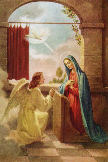 Annunciation Of The Lord, Feast Of The Annunciation, Catholic Beliefs, The Annunciation, Angel Gabriel, Pictures Of Christ, Archangel Gabriel, Queen Of Heaven, Blessed Mother Mary