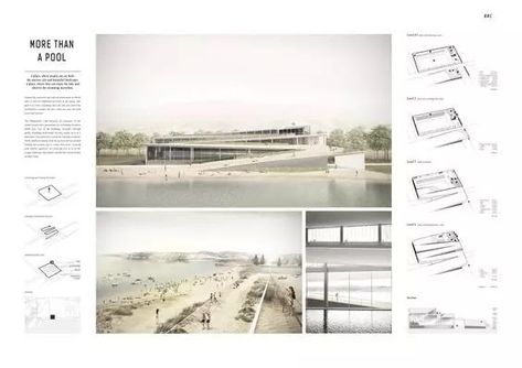 Portfolio D'architecture, Design De Configuration, Presentation Architecture, Architecture Cool, Architecture Drawing Presentation, Architecture Portfolio Layout, Presentation Board Design, Architecture Portfolio Design, Best Architecture