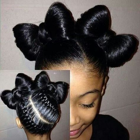 Cute Mickey Mouse Hairstyle! Bow Braid, Hair Afro, Hair Styles 2014, Girls Braids, Hairstyle Gallery, Crazy Hair Days, Braided Hair, Hair Game, Crazy Hair