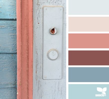 Design Seed: A door tones Design Seeds Color Palette, Pantone 2015, Seeds Color, Color Concept, Doors Design, Palette Design, Color Palate, Design Seeds, Color Palette Design