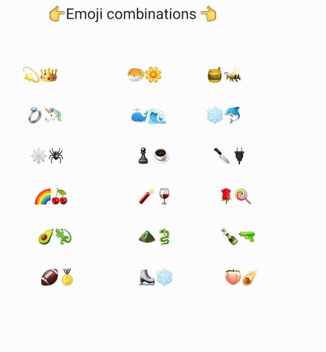 Emoji Aesthetic, Emoji Ideas, Ig Stickers, Cute Emoji Combinations, Emoji Combos, Emoji Challenge, Emoji Combinations, Caption Ideas, Good Instagram Captions