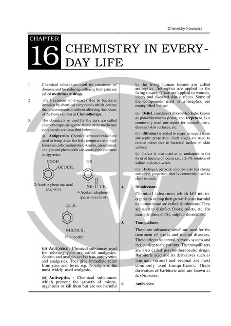 Chemistry In Everyday Life, Chemistry Between Two People, Chemical Kinetics, Chemistry Basics, Physics Formulas, Human Tissue, Mental Disease, Neet Exam, Chemical Substances