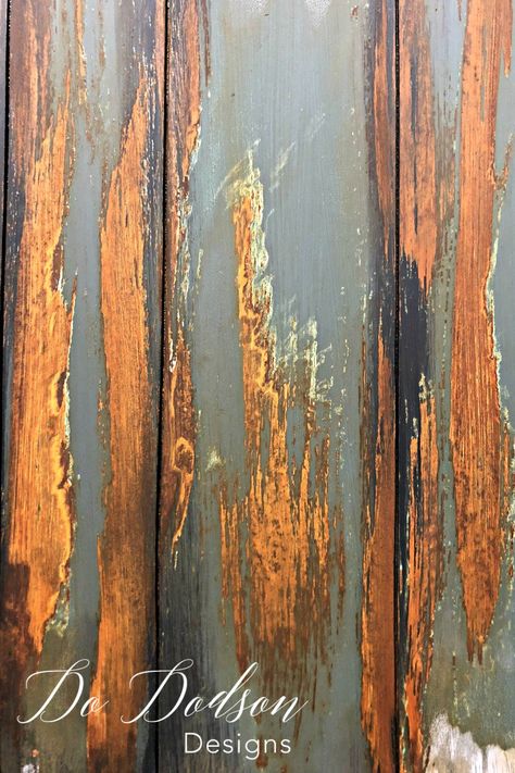 Check out this cool rust finish I created on furniture! #dododsondesigns #mancavefurniture #rustfinish #rust Rust Furniture, Rustic Painted Furniture, Vintage Hand Painted Furniture, Chippy Painted Furniture, Man Cave Furniture, Rust Paint, Faux Rust, Coffee Table Makeover, Home Bar Accessories