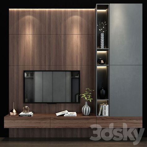 Tv Cabinet Wall Design, Modern Tv Room, Tv Unit Furniture Design, Tv Unit Decor, Modern Tv Wall Units, Modern Tv Wall, Living Room Tv Unit Designs, Living Room Tv Unit, Tv Room Design