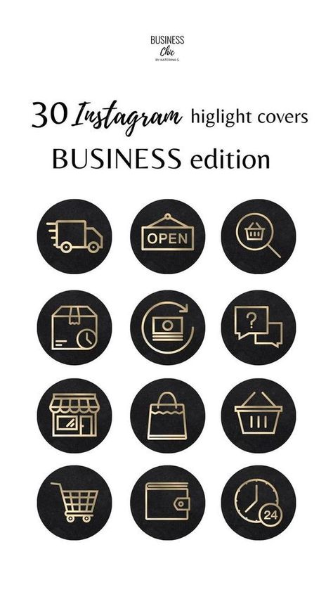 I have created perfect Business Highlight Covers for your brand's Instagram Story Highlights - minimalist gold icons on a black marble background. They are perfect for your Online Business: Online Shops, Ecommerce, Online Store and others. Make your Instagram look sleek, professional and luxurious! Inside the archive you will find 30 icons for many categories, including: discounts, Q&A, delivery, purchase, gift cards, return, location, policies, favorite items, new items, reviews, etc. Instagram App Icon Black, Gold Instagram Icon, Instagram Icon Black, Gold Instagram Feed, Art For Instagram, Instagram App Icon, Black Marble Background, Highlights Story, Noodle Art