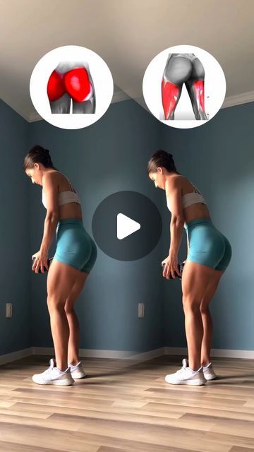 @weight__loss_tips37 on Instagram: "Here are two variations of the Romanian Deadlift (RDL) focusing on targeting different muscle groups:  1. RDL for Glutes: - Hold a weight in front of your thighs. - Keep your hips closed while maintaining a straight back. - Lower the weight towards your legs until you feel a stretch in your glutes. - Squeeze your glutes as you return to the standing position.  2. RDL for Legs: - Hold a weight in front of your thighs. - Keep your hips closed while maintaining a straight back. - Lower the weight towards your legs until you feel a stretch in your hamstrings. - Focus on pushing your hips back and maintaining tension in your hamstrings throughout the movement.  Remember to save this post for later and follow for more! ❤️  credit @ana_izabella.fit   #weightlos Keto Bodybuilding, Achievable Goals, Cardio Exercises, Avoid Processed Foods, Nutritious Foods, Healthy Workout, Workout Diet, Portion Sizes, Stay Consistent