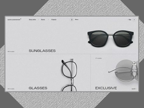 Eyewear Website, Grpahic Design, Luxury Advertising, 3d Motion Graphics, Prado Museum, Design Brand Identity, Glasses Logo, 3d Motion, Visual Identity Design