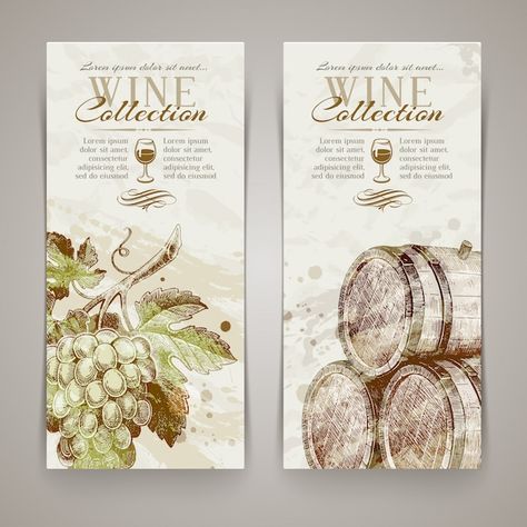 Wine Icon, Vintage Wine Label, Wine Label Template, Vintage Wine Bottle, Wine Print, Wine Tags, Wine Packaging, Grape Bunch, Wine Collection