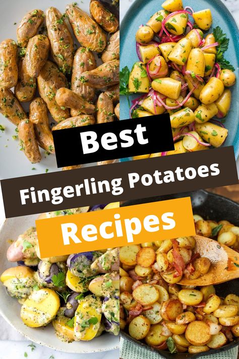 TOP 16 FINGERLING POTATO RECIPES FOR FLAVOR Recipes Using Fingerling Potatoes, Recipes With Fingerling Potatoes, Fingerling Sweet Potatoes Recipe, Finger Potatoes Recipes, Fingerling Potato Recipes, Fingerling Potato Recipe, Finger Potatoes, Best Baklava Recipe, Fingerling Potatoes Recipes