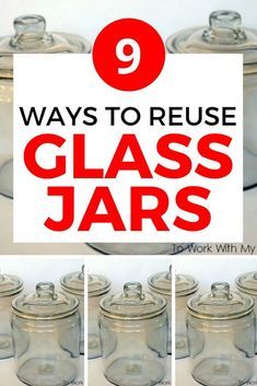 Gallon Jar Ideas, Ideas For Jars Decorating, Crafts Using Glass Jars, Decorating With Glass Containers, Glass Cookie Jar Decorating Ideas, Large Bottle Decor Glass Jars, Antique Jars Decor Ideas, Crafts With Glass Jars Creative, Things To Put In Jars For Decoration