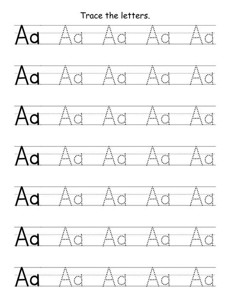 Alphabet Tracing Printables, Tracing Alphabet Letters, Tracing Letters Preschool, Printable Handwriting Worksheets, Alphabet Writing Worksheets, Alphabet Practice Worksheets, Free Printable Alphabet Worksheets, Letters Worksheets, Tracing Alphabet