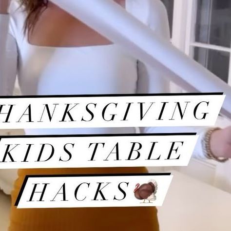 Shannon Doherty on Instagram: "5 TIPS for the BEST THANKSGIVING *KIDS TABLE* 🦃 SAVE these easy ideas!! Perfect for creating a little kids table everyone will want to sit at during the holidays this year!! COMMENT - Links - I will send you links to everything you need to set this table up at your house this year! Easy and everyone always wants to sit there at my house! 1) line the table with craft paper - fun to color on 2) tablecloth under the table to pick up spills 3) serve food in muffin tr Craft Paper Tablecloth Thanksgiving, Kids Thanksgiving Table, Kid Friendly Thanksgiving, Shannon Doherty, Thanksgiving Kids Table, Paper Tablecloth, Thanksgiving Table Settings, Kids Table, Thanksgiving Kids