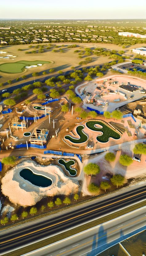 🏌️‍♂️🌟 Discover Cedar Park's newest gem: POPSTROKE! A mini-golf experience with a gourmet twist, designed by Tiger Woods. 📍817 C-BAR RANCH TRAIL, Cedar Park, TX. Grand Opening in June 2025. Don't forget to check out @mckinneyfallsfireworks for a sparkly 4th of July! 🎆 Pin now for a future full of fun and food! #AustinFun #PopstrokeCedarPark #FamilyFun Project Dashboard, Texas Things, Austin Real Estate, Art Apps, It's Coming, Delray Beach, Tiger Woods, Mini Golf, City Landscape