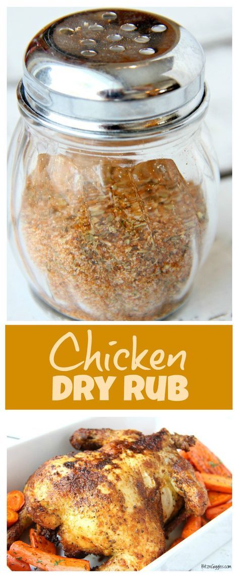 Chicken Dry Rub - Whether you're grilling, roasting or air frying chicken, this dry rub adds winning flavor each and every time! Air Frying Chicken, Chicken Dry Rub, Frying Chicken, Dry Rub For Chicken, Bbq Dry Rub, Chicken Rub, Dry Rub Recipes, Meat Rubs, Spice Mix Recipes