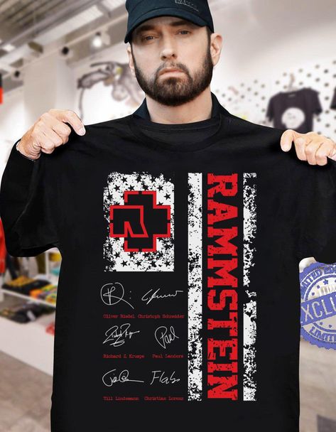 Rammstein Tshirt, Rammstein Band, Atlanta Falcons Shirts, Eminem Rap, Matt Ryan, Hey Man, Tshirt For Men, Almost Ready, Big Mouth