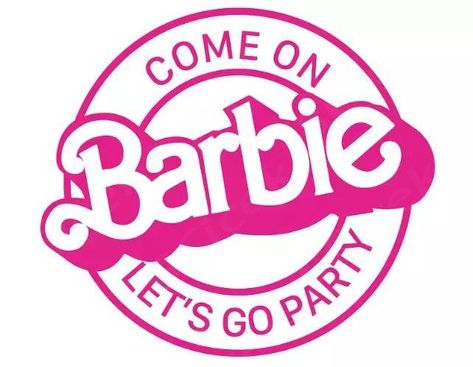 I am barbie girl svg free File cut For Cricut Download GET Lets go party Logo Party Logo, Barbie Party, Lets Go, Svg Free, File Free, Svg Free Files, Barbie Girl, Free Svg, Letting Go