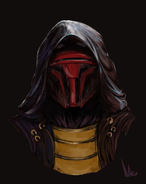 Darth Revan by hairycanarytx