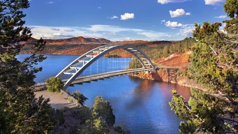 Flaming Gorge Utah, Flaming Gorge, Utah State Parks, Vacay Ideas, Creek Bridge, Utah Adventures, Wyoming State, Rock Springs, Utah Travel