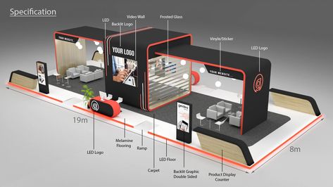 3D Exhibition Stand Booth 152 sqm crockery | CGTrader Expo Stand, Stand Feria, Exhibition Stall Design, Trade Show Booth Design, Exhibition Stall, Kiosk Design, Stall Designs, Exhibition Stand Design, Exhibition Booth Design